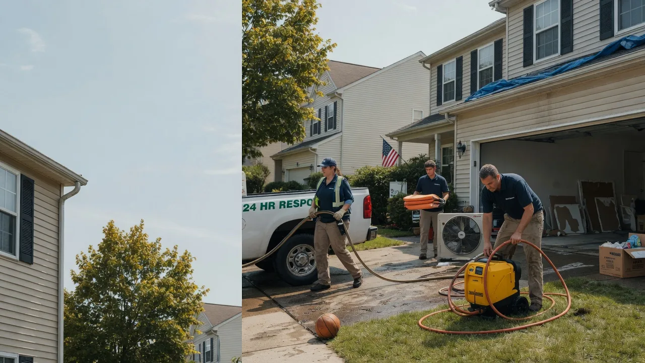 Emergency Water Damage Restoration in Petersburg, WV near me